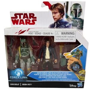 Hasbro‎ Star Wars Han Solo & Boba Fett action figure 2-Pack